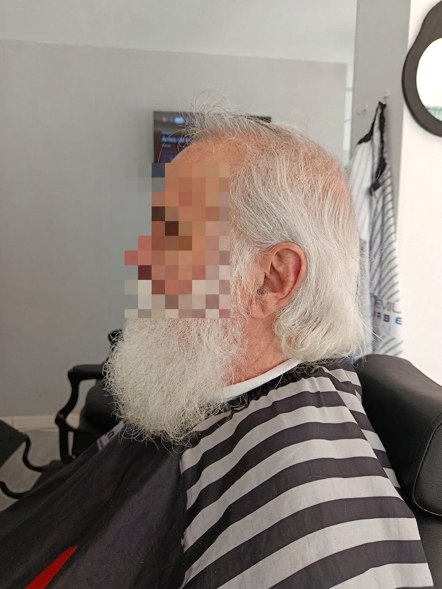 Antes del cambio de imagen en Positivo Barber