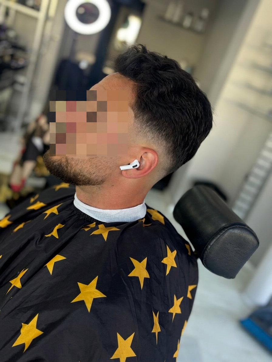 Corte realizado en Positivo Barber 3